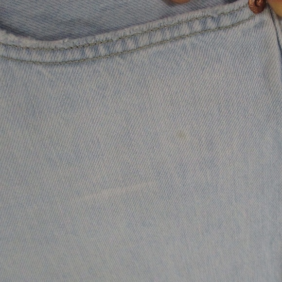 Levi's Jeans Women's 32 Light Wash Low Pro Straight Distressed Loose Baggy Denim - Picture 10 of 10